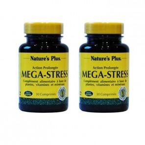 nature's plus méga stress 2 x 30 comprimés