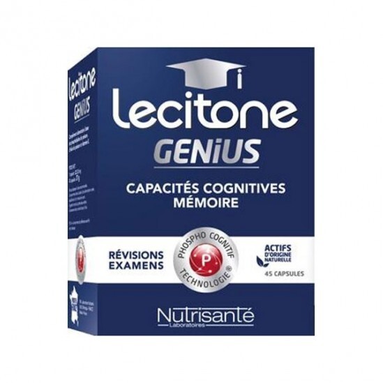 Nutrisanté lecitone genius 45 capsules