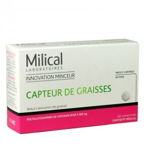 Milical capteur de graisses 60 comprimés