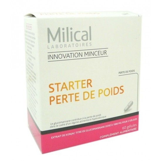 Milical starter perte de poids 60 gélules