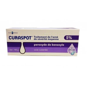 Curaspot gel acné 5% 100g