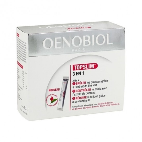 Oenobiol topslim 3 en 1 framboise 14 sachets