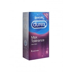 Durex Max Tolérance 8 Préservatifs