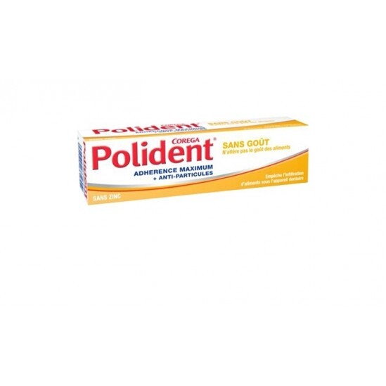 Polident Crème Fixative Goût Neutre 40 g