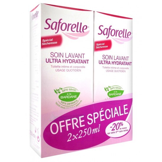 Saforelle Soin Lavant Ultra Hydratant 2 x 250ml