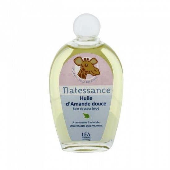 Natessance Huile d'Amande Douce Bébé 100ml