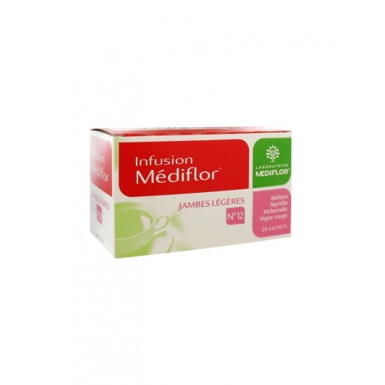 Médiflor n°12 Tisane Jambes Légères 24 Sachets