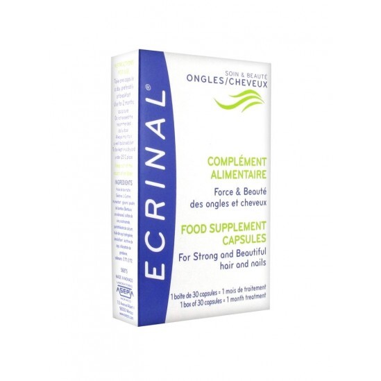 Ecrinal Complément Alimentaire Force & Beauté Ongles et Cheveux 30 Capsules