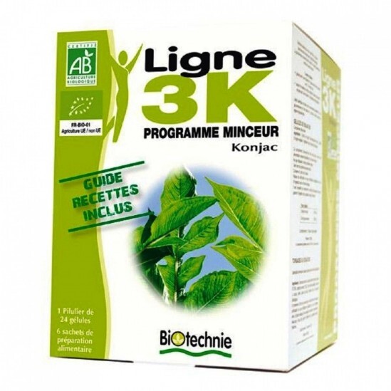 Biotechnie ligne 3k programme minceur konjac 