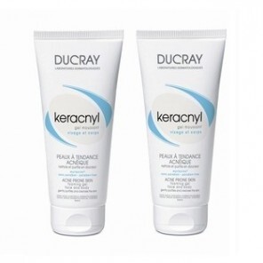 Ducray Keracnyl Gel Moussant Purifiant lot de 2x200ml