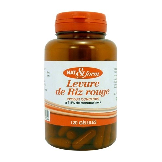 Atlantic Nature Levure de riz rouge 120 gélules