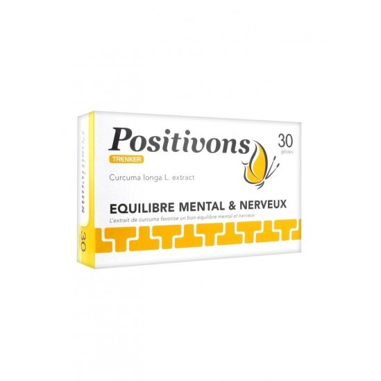 Trenker Positivons Équilibre Mental & Nerveux 30 Gélules