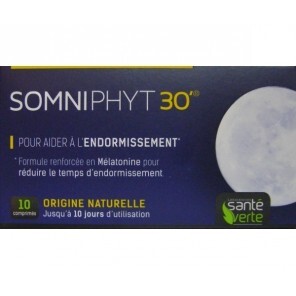 Santé Verte SomniPhyt 30' Mélatonine 10 Comprimés