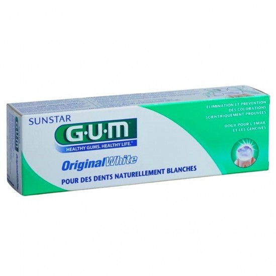 Gum Original White Dentifrice Tube 75ml