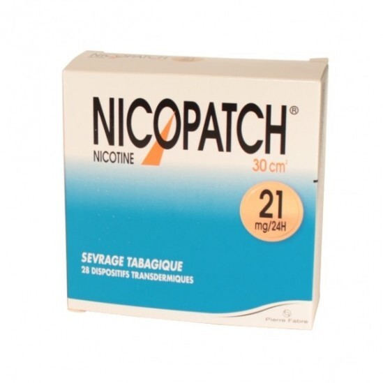 Nicopatch Nicotine 21mg/24h 28 patchs