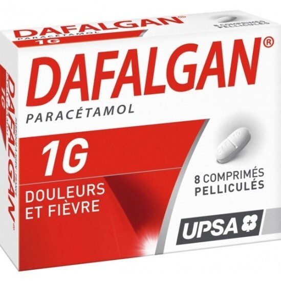 Dafalgan 1g 8 Comprimés