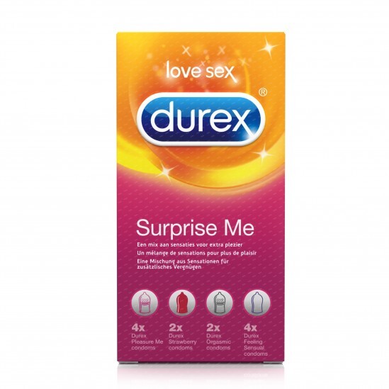 Durex surprise me 12 préservatifs