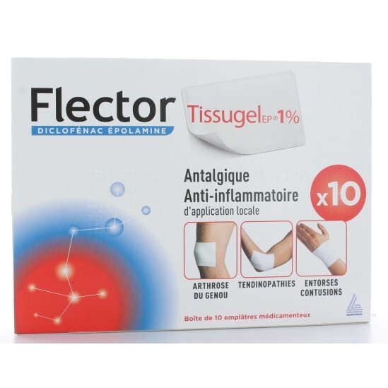 Flectortissugelep 1 % Emplâtre Médicamenteux 10 enveloppes