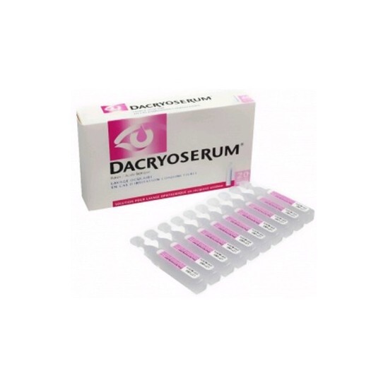 DACRYOSERUM 20 UNIDOSES 5 ML LAVAGE OCULA