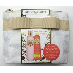 Roger Gallet Trousse Fleur de Figuier Eau parfumée vaporisateur 30ml + Crème main 30ml