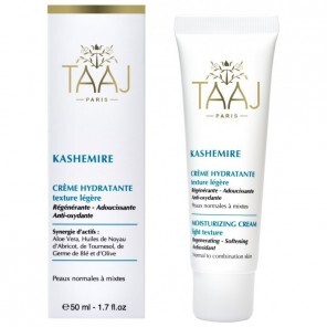 TAAJ Crème Hydratante Texture légère Kashemire 50ml