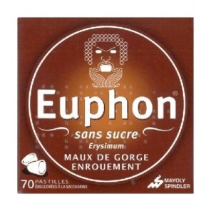 Euphon pastilles sans sucre...