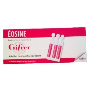 Eosine aqueuse Gifrer 2 ml...