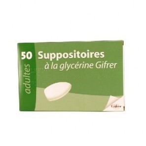 Suppositoire à la glycérine...