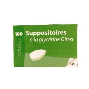 Suppositoire à la glycérine...