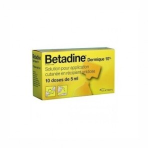 Betadine dermique 10 %...