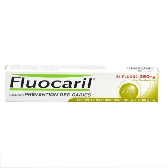 Fluocaril dentifrice bi-fluoré anis 75 ml