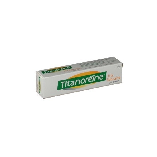 Titanoréïne à la lidocaïne 20g