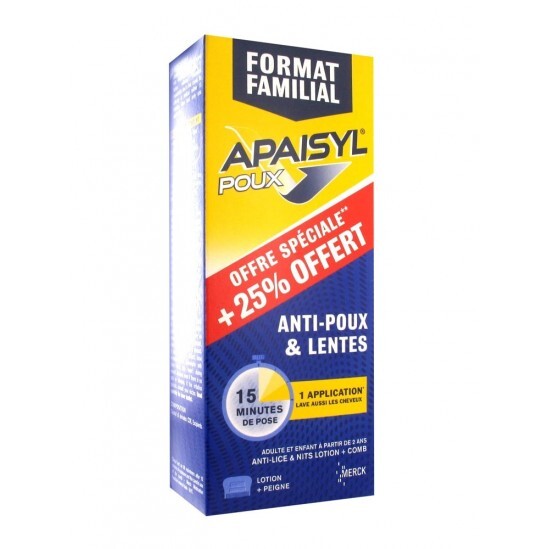 Apaisyl Poux Anti Poux & Lentes 250 ml