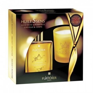 Furterer Coffret 5 Sens Huile Sèche Sublimatrice 100 ml + 1 Bougie Parfumée Offerte