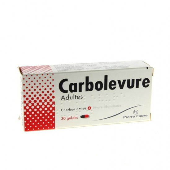 Carbolevure Adultes 30 gélules