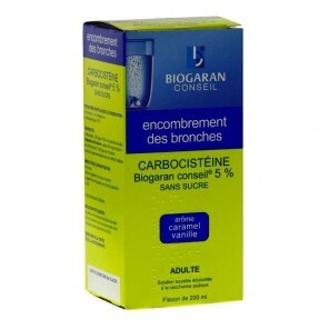 Carbocisteine adulte 5%...