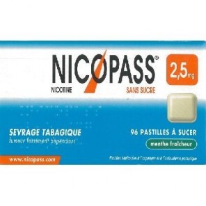 Nicopass menthe fraicheur...