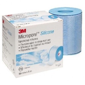 3M micropore silicone 2.5cm...