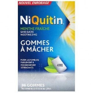 Niquitin menthe fraiche...