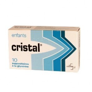 Cristal Suppositoire enfant...