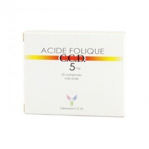 CCD Acide folique 5mg 20...