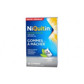 NIQUITIN menthe fraiche 2mg...