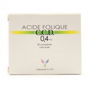 CCD  Acide folique 0,4 mg...