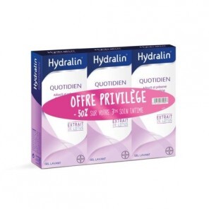 HYDRALIN QUOTIDIEN 3X200ML (50% SUR 3EME)