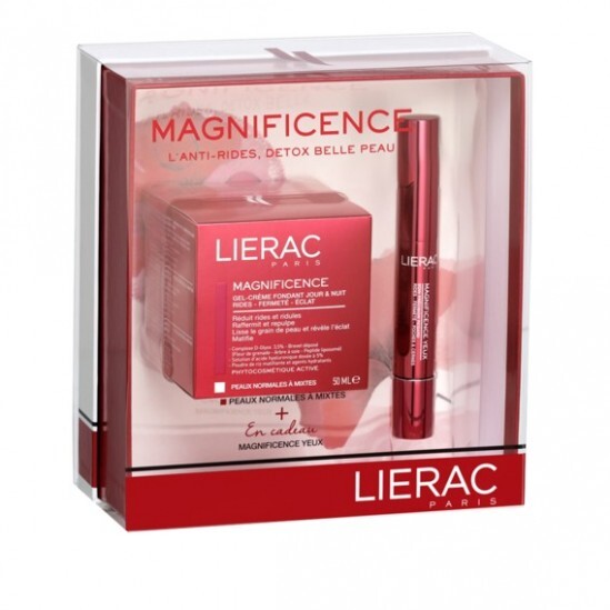 Coffret magnificence gel-crème fondant jour et nuit 50 ml + yeux 15 ml offert