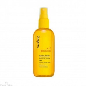 Galénic soins soleil SPF 15 huile sèche 150ml