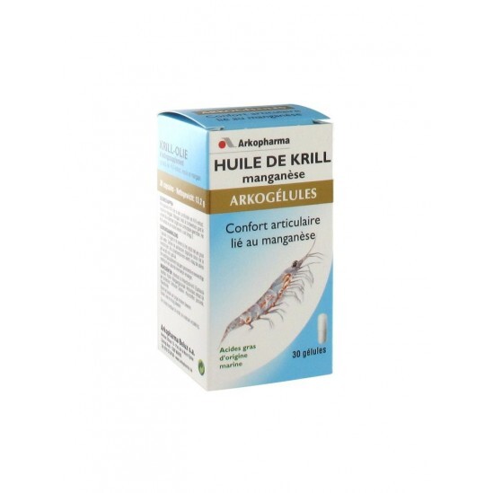 Arkopharma Arkogélules Huile de Krill 30 Gélules