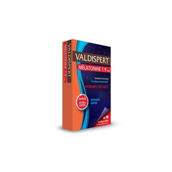 Valdispert Mélatonine 1,9 mg 40 Comprimés