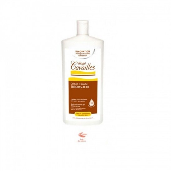 Rogé Cavaillès Gel Bain et Douche Surgras Lait de Pèche 750 ml