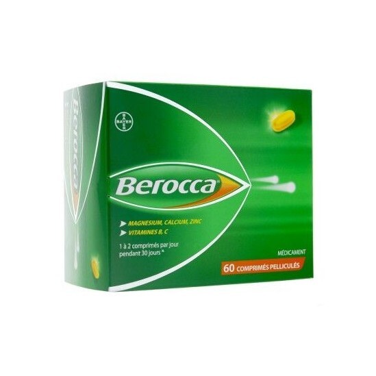 Berocca 60 comprimés pelliculés